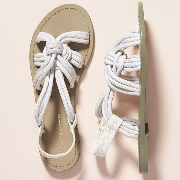 Nwt Anthropologie Reeta Sandals Size 37 EU Size 6.5 US - Picture 1 of 12